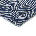 thumbnail image 3 of Addison Rugs Mayfield Premium Machine Washable Transitional Swirls Navy Rectangle Rug, 10' x 14', 3 of 6