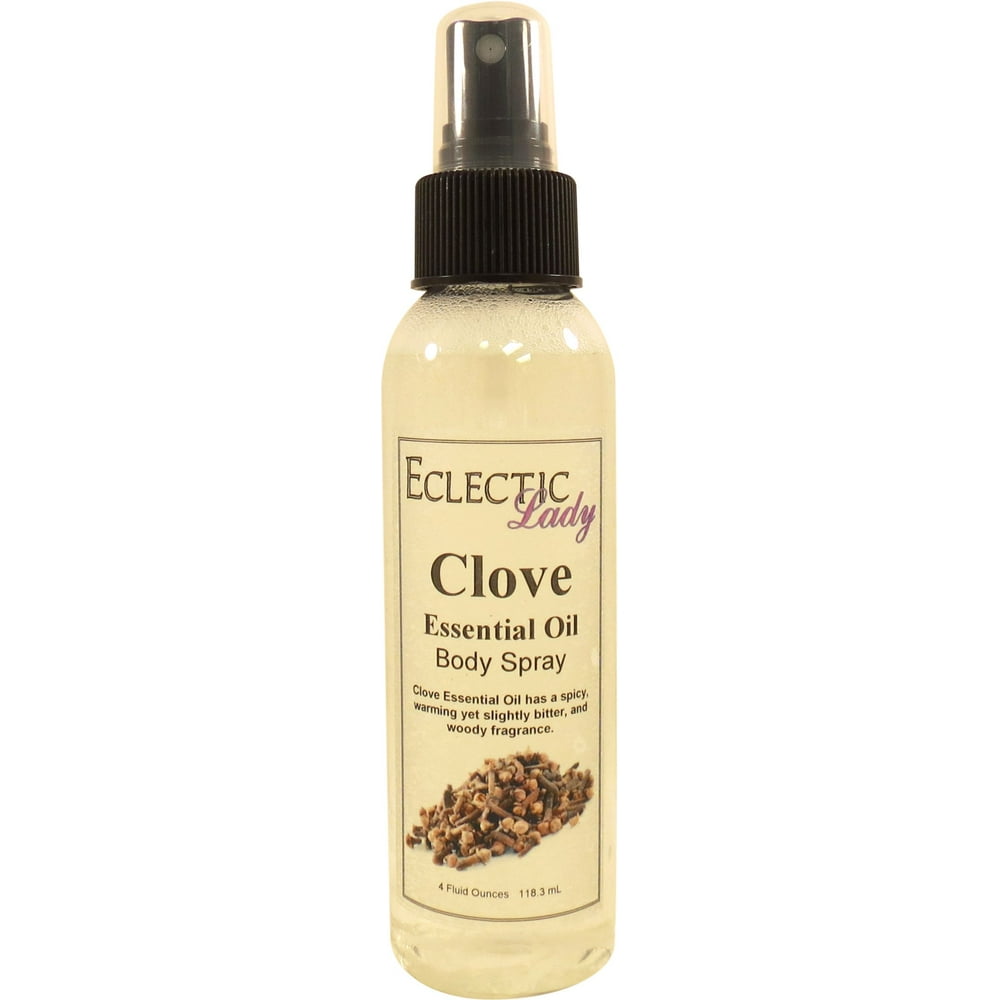 Clove Essential Oil Body Spray, 4 ounces