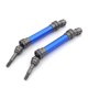thumbnail image 4 of 4 piezas de eje de transmisión delantero y trasero de metal CVD para 1/10 Slash Stampede Hoss Vxl RC Car Upgrade Parts, blu, 4 of 5