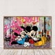 thumbnail image 1 of Disney Art Luxury Mickey Mouse and Donald Duck Fashion Canvas Prints Cartoon Pictures on Home Decor Wall Art Painting Posters70x100cm Unframed Gao Jinjia LED, 1 of 2