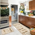 thumbnail image 5 of Wooowa Easter Family Theme Kitchen Rug Set, for Cute Bunny Egg Pattern Entrance Hallway Floor Mat Decor, 5 of 6