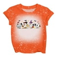 thumbnail image 4 of LUOGENLI Shirts for Girls 14-16 Cute Kids Girls Cute Graphic Print Round Neck Short Sleeve Tee Summer Casual T Shirt Crop Tops for Girls 8-9 Tops for Girls 7-8 Trendy Orange 3-4 Years, 4 of 4