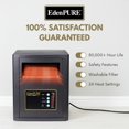 thumbnail image 4 of Calefactor infrarrojo EdenPURE Classic CopperPLUS 1500 W 110 V, 4 of 9