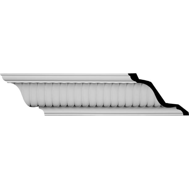 6 1 2 H X 6 P X 8 5 8 F X 94 1 2 L Carrillo Large Crown Moulding Walmart Com Walmart Com