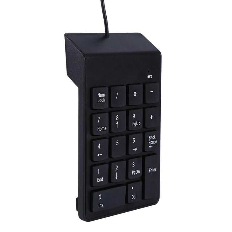Numeric Mini Number Pad Numpad 18 Keys Keyboard for Laptop Desktop PC Pro , USB Number Pad, Numpad - Walmart.com