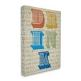 thumbnail image 3 of Stupell Industries Drink Antique Stamp Style Typography Kitchen Words Graphic Art Gallery Wrapped Canvas Print Wall Art, Design by Graffitee Studios, 3 of 7