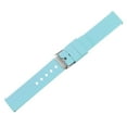 thumbnail image 3 of Uxcell Silicone Watch Band Quick Release Soft Rubber Watch Strap Blue/Silver 12mm, 3 of 7