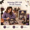 thumbnail image 4 of lhwanj DIY Halloween Pearl Diamond Painting Kit, 5D Pearl Art Craft for Adults and Beginners, Halloween Church and Jesus Wall Decor, Holiday Gifts, 4 of 8