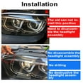 thumbnail image 5 of 2pcs 60cm White Car Flexible Tube LED Strip Daytime Runnning DRL Light Headlight, 5 of 8