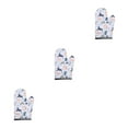 thumbnail image 1 of Billuyoard Thickened Mitts Kitchen Cooking Oven Thermal Insulation Resistant Cotton Mitt Mitts Restaurant Insulation Lined Type1, 1 of 6
