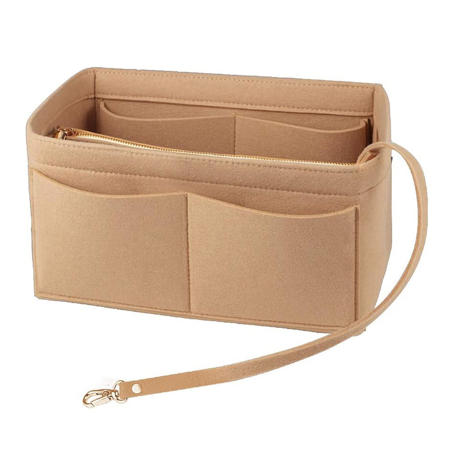 Purse Organizer Insert for Handbags zipper bag detachable Tote Bag
