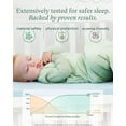 thumbnail image 6 of Quilted Supersoft Sleep Sack, 2.5 TOG Premium Bamboo Viscose Warm Baby Sleeping Bag, Thick Babies Wearable Blanket, 6 of 8