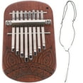 thumbnail image 1 of Durable Kalimba Fingertip Instrument 8-tone Mini Kalimba Portable Finger Piano, 1 of 9