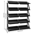 thumbnail image 5 of Market Retail Display Rack Shelf Merchandiser Fruit Vegetable Snack Basket X 10, 5 of 20