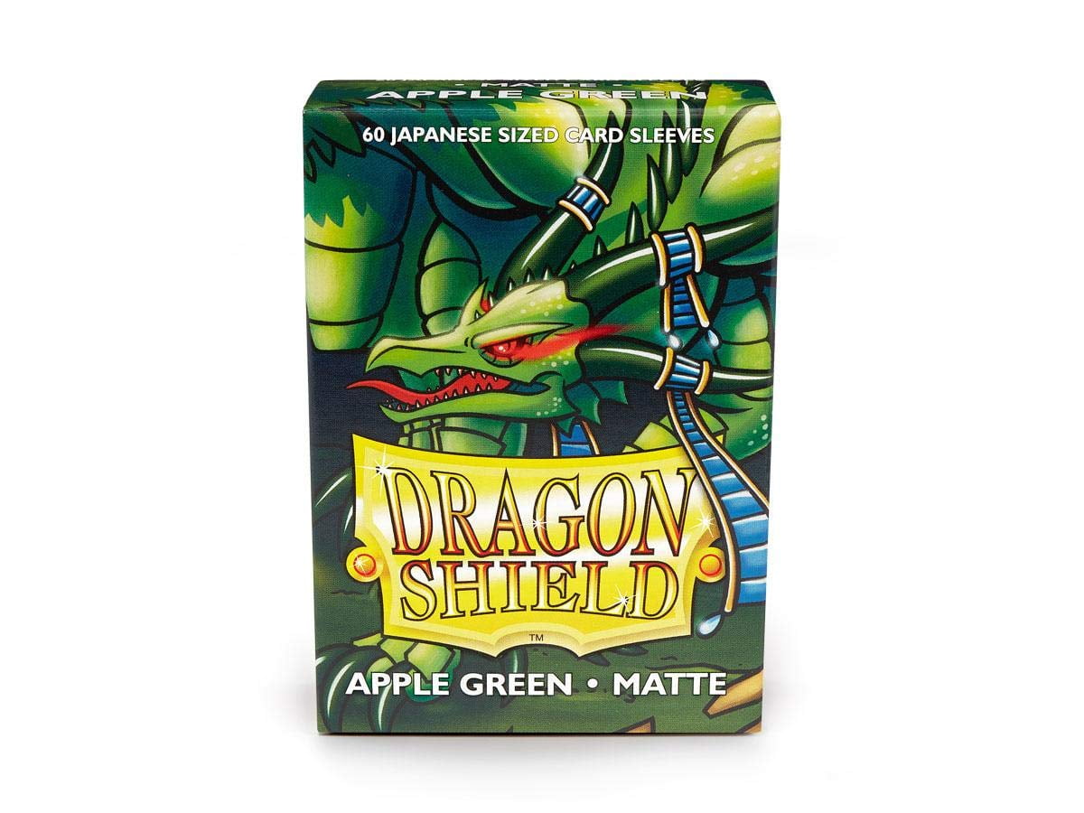 2 Packs Dragon Shield Matte Mini Japanese Apple Green 60 ct Card Sleeves Value Bundle!