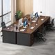 thumbnail image 4 of Drawers Shelf Office Desk Supplies Writing Living Room Storage Computer Desks Standing Reception Mesa De Computador Furniture My Lux Decor Round, 4 of 18