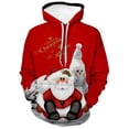 thumbnail image 2 of Sudadera con capucha con estampado 3D de Navidad para hombre, ropa de calle de Papá Noel para primavera y otoño, sudadera para gimnasio, ropa Hipster Y2k, ropa de calle de gran tamaño, 2 of 4