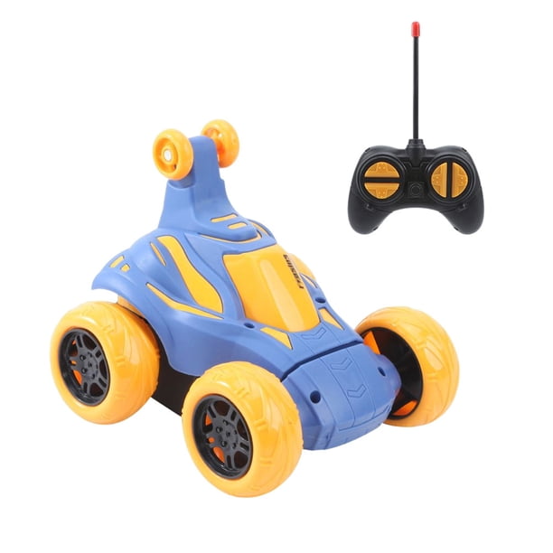 Juguetes Para Niño Coche de control remoto, coche acrobático RC invencible, giro de 360°, luces de colores y música, coche de control remoto recargable para niños y niñas. Juguetes Para Bebe 1 Año