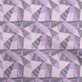 thumbnail image 1 of oneOone Silk Tabby Amethyst Fabric Tribal Diy Clothing Quilting Fabric Print Fabric By Yard 42 Inch Wide, 1 of 4