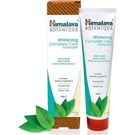 Himalaya Botanique Whitening Complete Care Toothpaste  Mint Flavor  5.29 oz