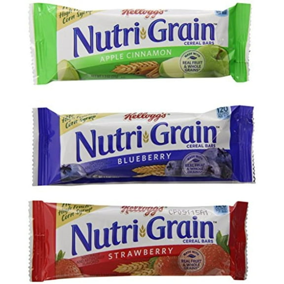 Nutri-Grain Kelloggs Cereal Bars Variety Pack, 48 Count