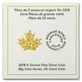 thumbnail image 4 of 2018 Canada 5 oz Silver $1 Big Coin Series Caribou (25-Cent Coin), 4 of 5