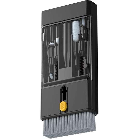 22 in 1 Precision Cleaning Kit – Professional Electronic Device Cleaning Tools for Phone, airPods Headset, Keyboards, Cameras, Laptop & More (Black)