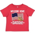 thumbnail image 3 of Inktastic Military Dad Welcome Home USA Flag Boys or Girls Toddler T-Shirt, 3 of 5
