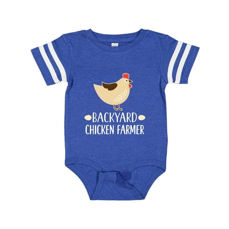 

Inktastic Backyard Chicken Farmer Gift Baby Boy or Baby Girl Bodysuit