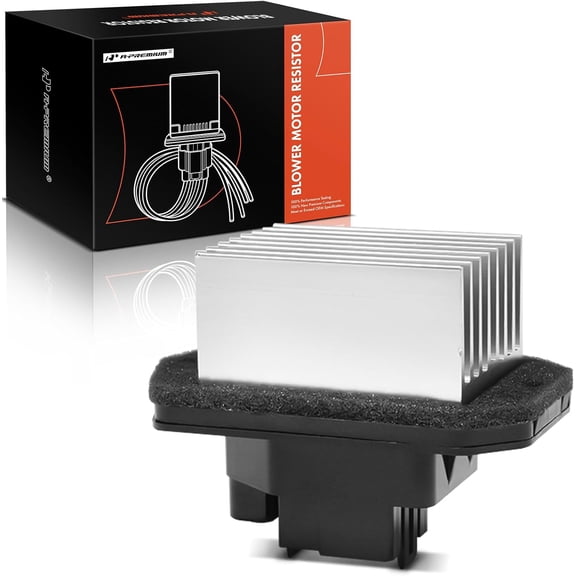 A-Premium HVAC Heater Blower Motor Resistor Compatible with Acura & Honda Vehicles - RL 2005-2012, TL 2009-2014, ZDX 2010-2013, Odyssey 2011-2017, Ridgeline 2006-2014 - Front Side