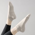 thumbnail image 4 of Lunxisen 1 Pcs Pilates Grip Socks Non Slip Yoga Socks for Women Workout Fitness Studio Essential, 4 of 8
