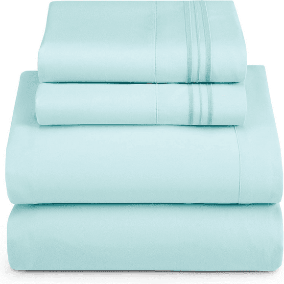 dxynlzq Hearth & Harbor RV Short Queen Size Sheets - 4 Piece Bed Sheet Set  Hotel  Double Brushed Bed Sheets - Extra Soft Bedding Sheets & Pillowcases  Short Queen  Beige