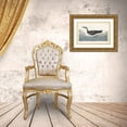 thumbnail image 3 of Audubon, John James 32x23 Gold Ornate Wood Framed with Double Matting Museum Art Print Titled - Pl 295 Manks Shearwater, 3 of 4