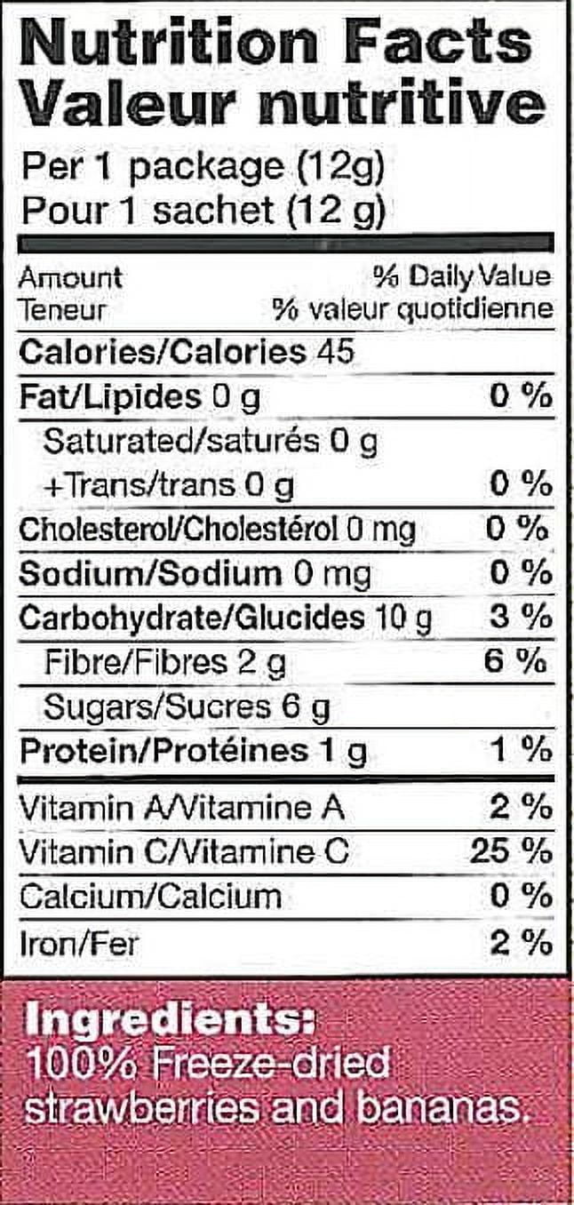 Disney Brothers All Natural Fruit Crisps, Strawberry Banana