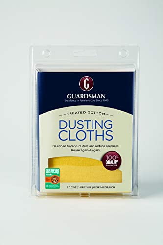 3 Ultimate DUSTING CLOTH Wood Furniture Polishing Clean Cotton GUARDSMAN 462800 