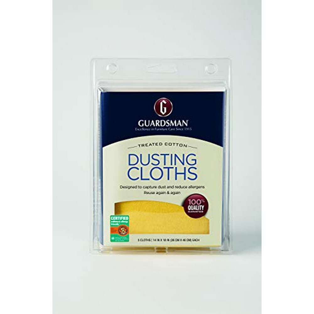 Guardsman Wood Furniture Dusting Cloths 5 PreTreated Cloth