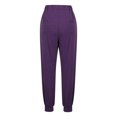 thumbnail image 5 of Olyvenn Sweatpants Women Baggy High Waist Pants with Pockets Drawstring Lounge Workout Trousers Stretch Yoga Jogging Purple XXL, 5 of 6