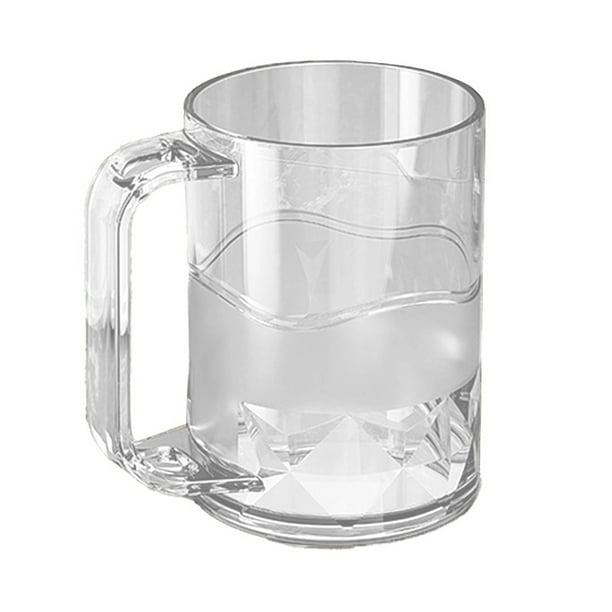 Yhmxh Utensilios de cocina Vaso de baño Vasos para cepillos de dientes Portacepillos Vasos reutilizables Vaso de plástico para enjuague bucal Vaso para cepillado de baño Muebles para cocina