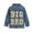 Big Bro, variant on Toddler Baby Boy Girl Jacket Big Lil Sister/Brother Letter Embroidery Jean Long Sleeve Cardigan Button Denim Coat