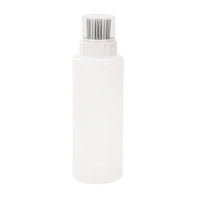 Botella dispensadora de aceite Macarena condimentos exprimibles a prueba de fugas 350ml Gris