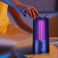 thumbnail image 4 of de mosquitos, Lámpara ultravioleta para matar mosquitos recargable por USB, 360  degree  voladores Zap para interiores y exteriores, Azul Baoblaze lampara matamosquitos, 4 of 8