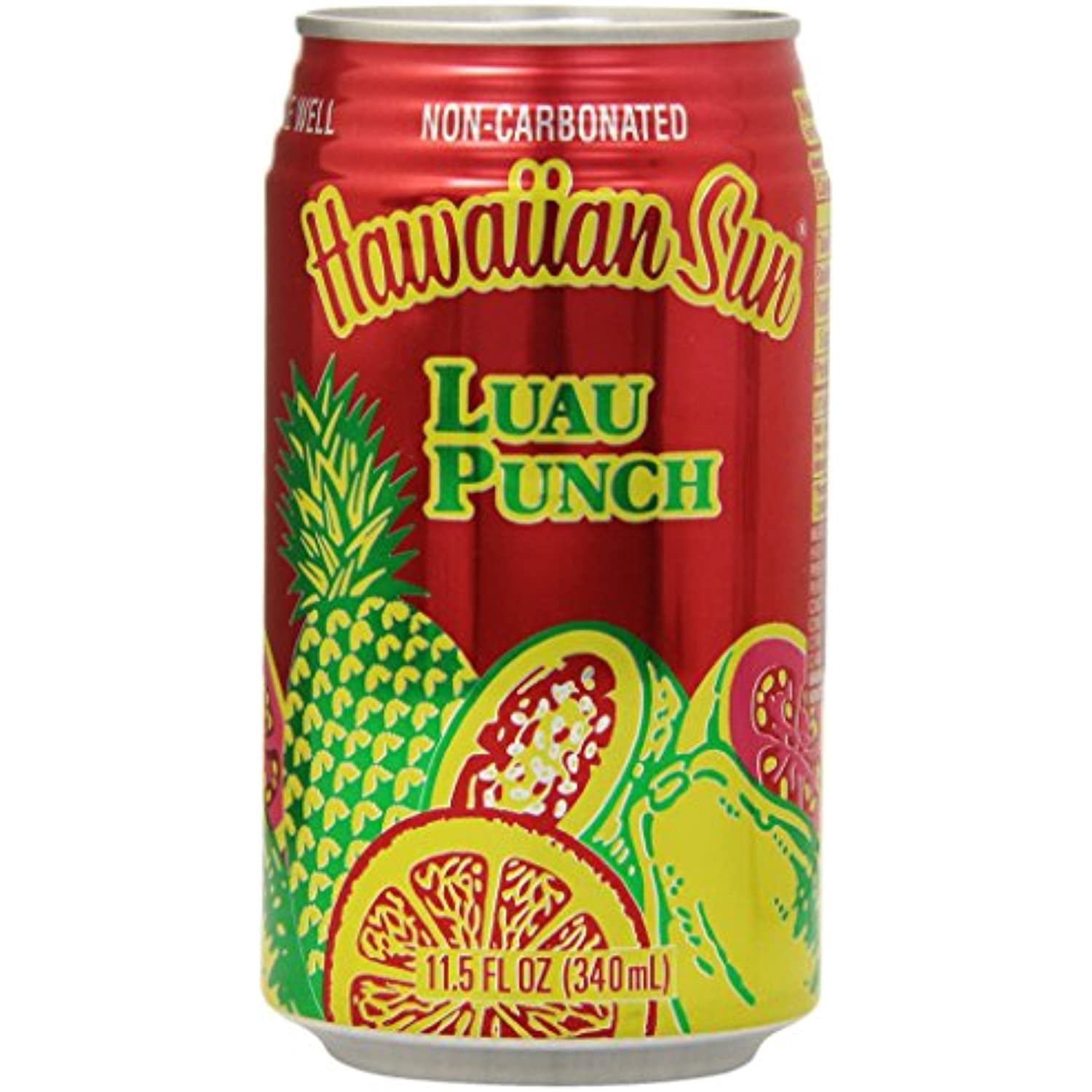Hawaiian Sun Drink, Luau Punch, 11.5-Ounce (Pack Of 24)