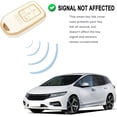 thumbnail image 3 of Key Fob Cover Compatible with Honda Accord Civic CRV Pilot Ridgeline Odyssey Passport Keychain Case Holder Protector,White, 3 of 6