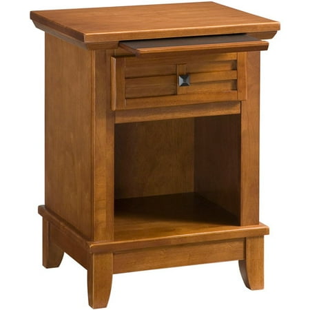 Home Styles Arts and Crafts Nightstand, Cottage Oak  