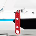 thumbnail image 4 of Quick Automatic Needle Threader for Sewing Machine, 4 in 1 Multitool with Built-in Ruler and Magnifier, Magnetic Seam Guide, Quilting Sewing Tools (red), 4 of 9