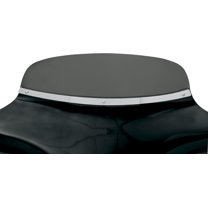 Memphis Shades Stainless Steel Solid Fat-Style Windshield Trim (MEM0917)