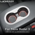 thumbnail image 4 of Porte-gobelet de Voiture Décor Garniture Couvercle pour Tesla Model 3 2017 Abs, 4 of 5