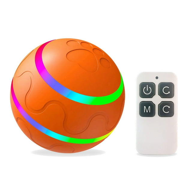 Xingzhi Interactive Puppy Pet Ball Fun And Playful Entertainment For Pooch Timer Orange