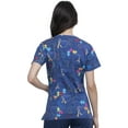 thumbnail image 2 of Cherokee Prints Women Scrubs Top, V-Neck, CK616, XXS, Piece Of My Heart, 2 of 7