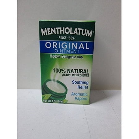 Mentholatum Topical Analgesic Ointment, 1 Ounce (Pack of 6)